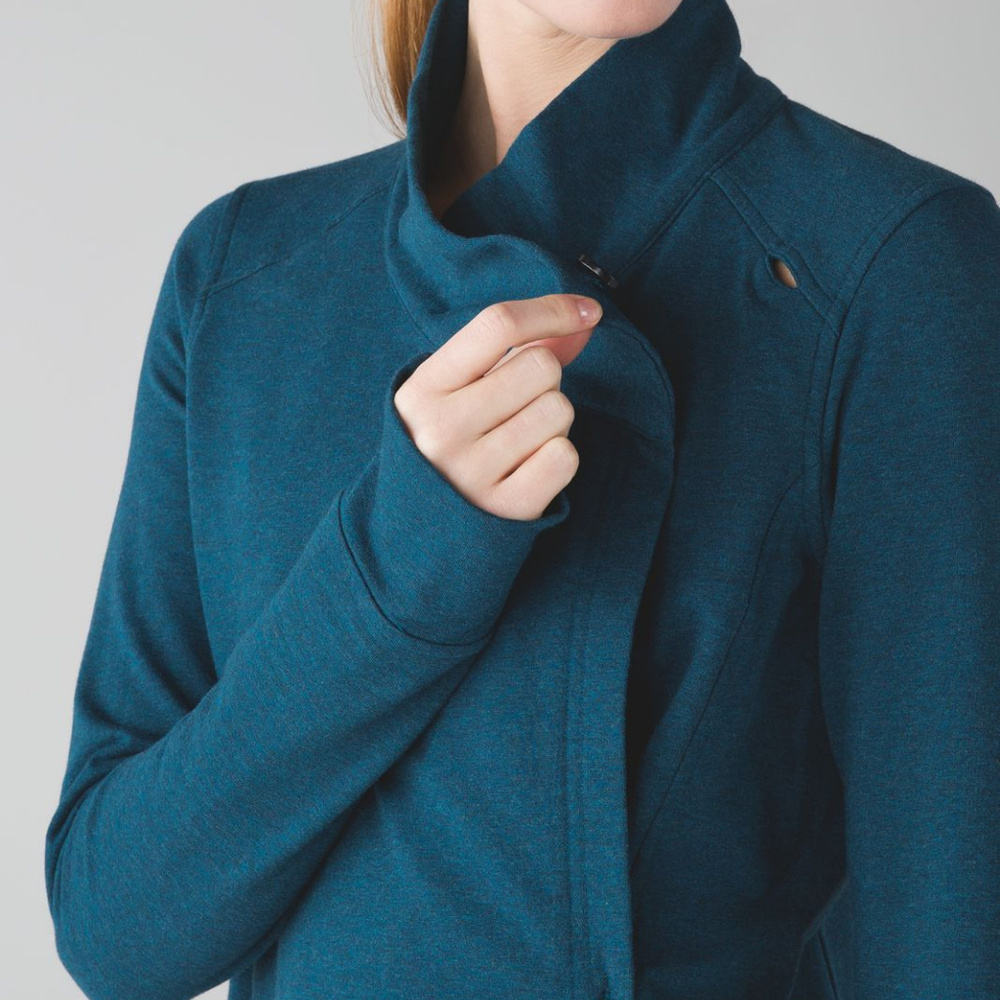LULULEMON Coast Wrap Jacket II Alberta Lake teal - Picture 2 of 8